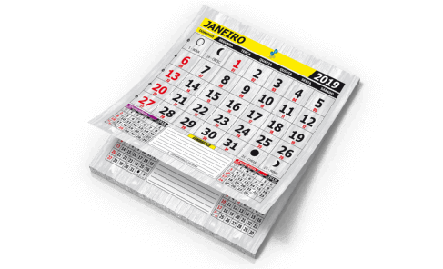 Bloco de Calendário