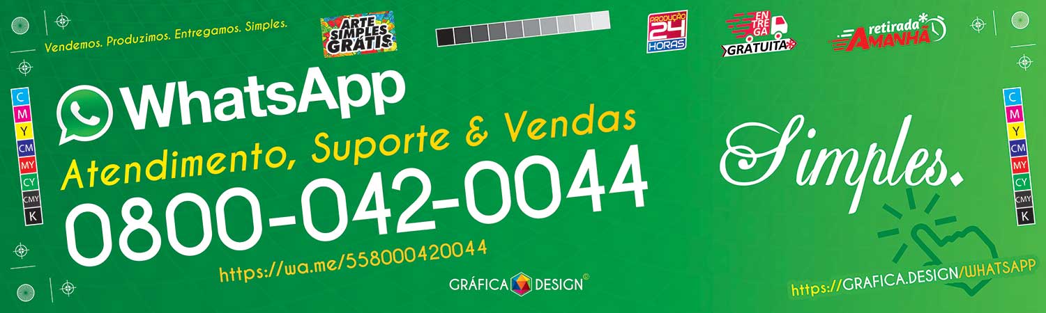 WhatsApp, Fixo, Mensagem, Email, 0800 e Chat.