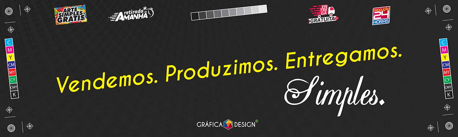 Vendemos. Produzimos. Entregamos. Simples.